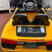 Audi gialla elettrica