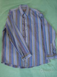 Camicia Missoni Sport a righe blu