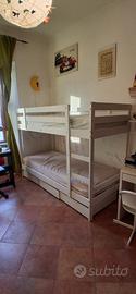 Letto a castello MYDAL Ikea bianco