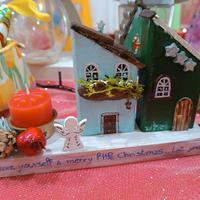 Decorazione natalizia in legno