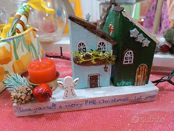 Decorazione natalizia in legno