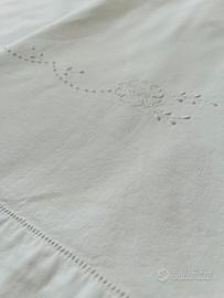 Completo matrimoniale vintage, puro cotone