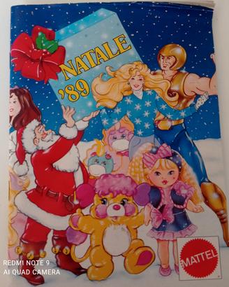 Catalogo giocattoli Mattel 1989 Topolino vintage 