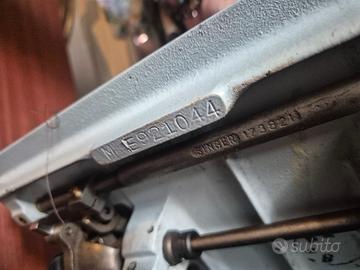 macchina da cucire con mobile