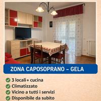 Luminoso Trilocale Arredato e Climatizzato - Zona