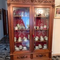 Mobile vetrina in ciliegio primi ‘900