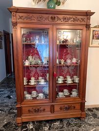 Mobile vetrina in ciliegio primi ‘900