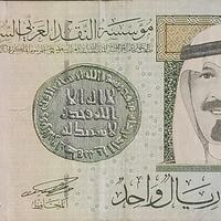 Rara banconota 1 ryal sud Arabia - 