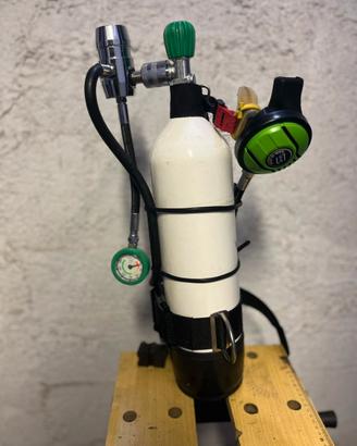 Sub Bombola Ossigeno per decompressione