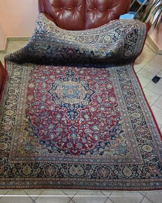 Tappeto Persiano Mashad - Kashan - 3,55 x 2,54