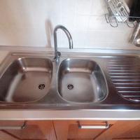lavabo cucina Franke con miscelatore Paini 