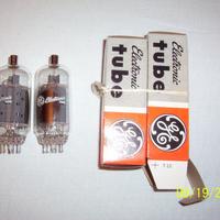 Valvole Coppia 6JS6 Nuove USA original NOS