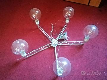 Lampadario a sfere in vetro Metal Lux