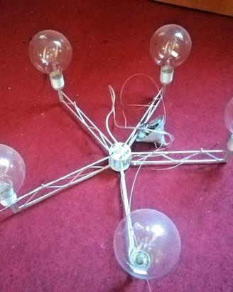 Lampadario a sfere in vetro Metal Lux