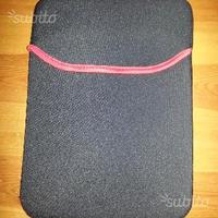 Custodia cover tablet netbook in neoprene nera