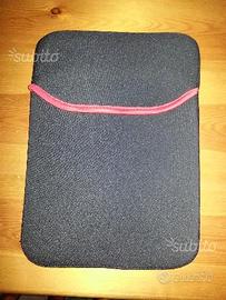 Custodia cover tablet netbook in neoprene nera