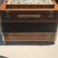 Fisarmonica organetto antica