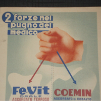 cartolina pubblicità farmaco medicinale anni 40