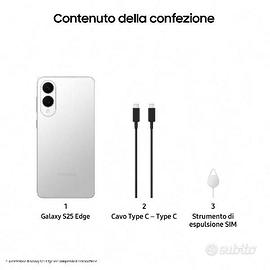 Smartphone Samsung GALAXY S25 EDGE 12+512 TITANIUM