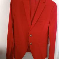 Giacca Benetton colore rosso