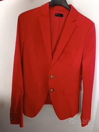 Giacca Benetton colore rosso