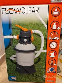 Pompa filtro piscina a sabbia piscina omaggio