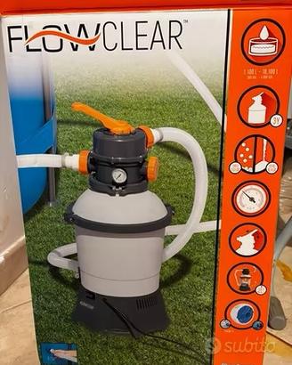 Pompa filtro piscina a sabbia piscina omaggio