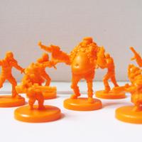 Set miniature per RPG come Fallout, Cyberpunk RED