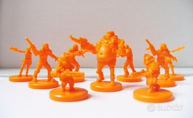Set miniature per RPG come Fallout, Cyberpunk RED