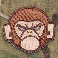 Patch tattica Mil-Spec Monkey Logo – Velcro