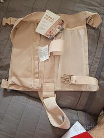 borsa porta tappetino da yoga beige