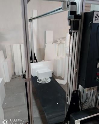 taglio polistirolo a filo caldo