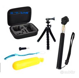 Kit Custodia+Mini Tripod+Monopiede Selfie+Bobber