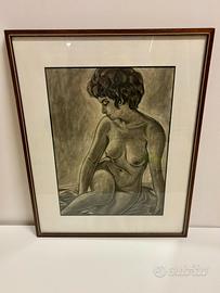 Dipinto nudo di donna