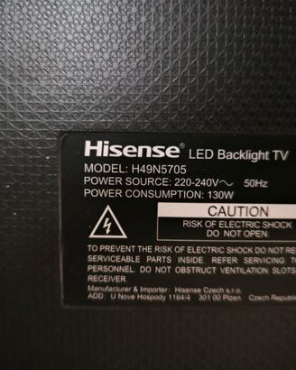 Ricambi vari Hisense H49N5705