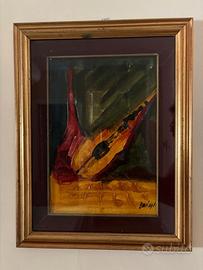 Quadro che richiama la musica