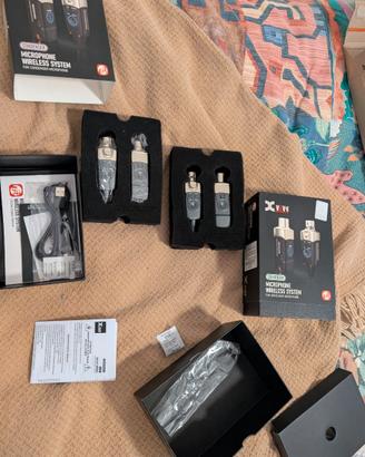 Sistema wireless microfono xvive u3c