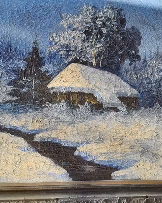 olio su tela firmato Kovari, inizio 900