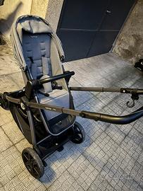 Passeggino gemellare peg perego