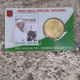 Moneta fior di conio Vaticano