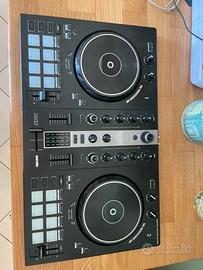 Comsole hercules 300mk2 con cavi, cuffie e borsa