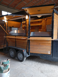 Food Truck / Rimorchio Street Food Completo - Pias