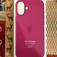 Apple Cover Silicone iPhone 16 Plus MagSafe  NUOVA