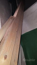 LAMELLARI PILASTRI TRAVI IN LEGNO NUOVI