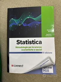 Libro universitario per statistica