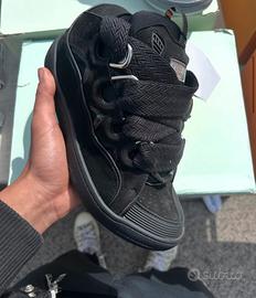 Lanvin Curb Sneaker Full Black