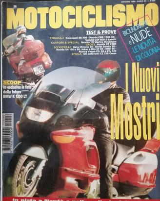 Motociclismo 1996 Kawasaki ER 500 HONDA CBR 1100
