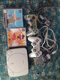 console PS one con giochi