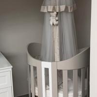 Culla Lettino evolutivo marca Cuoricini mod. Olly