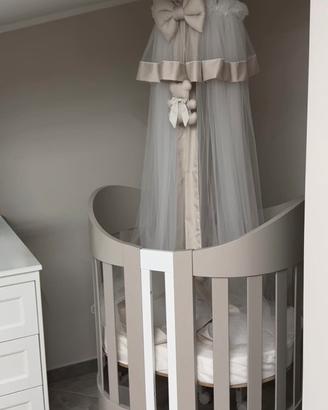 Culla Lettino evolutivo marca Cuoricini mod. Olly